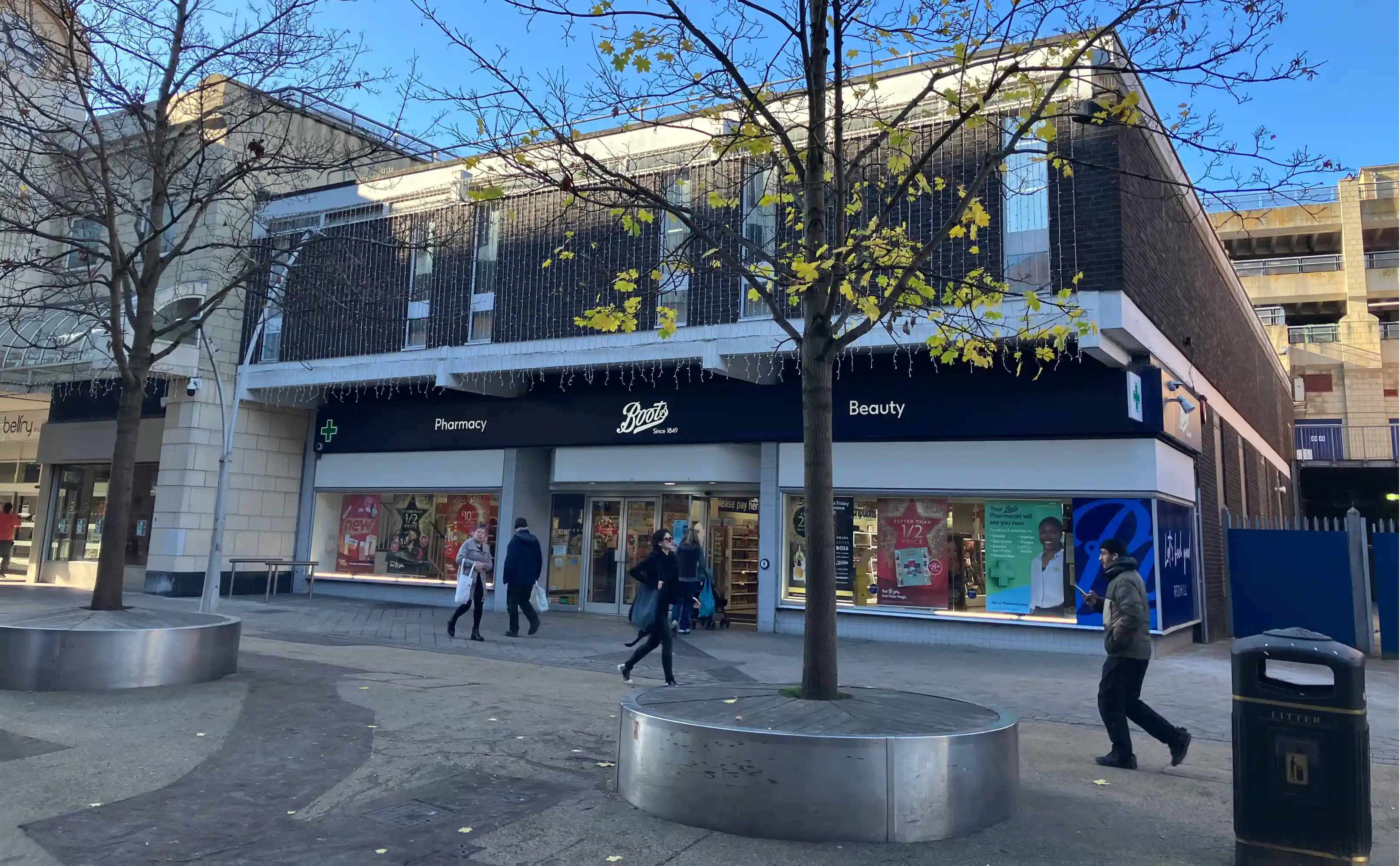 View of Boots store included in Site B redevelopment proposal